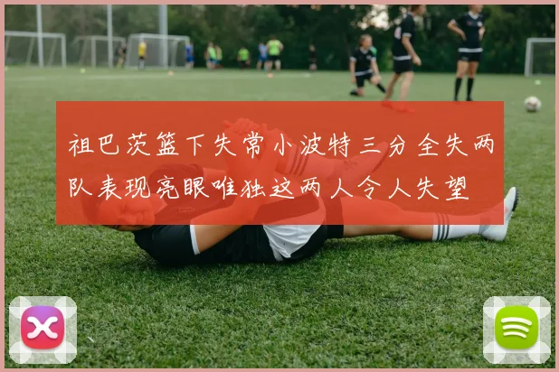 祖巴茨篮下失常小波特三分全失两队表现亮眼唯独这两人令人失望